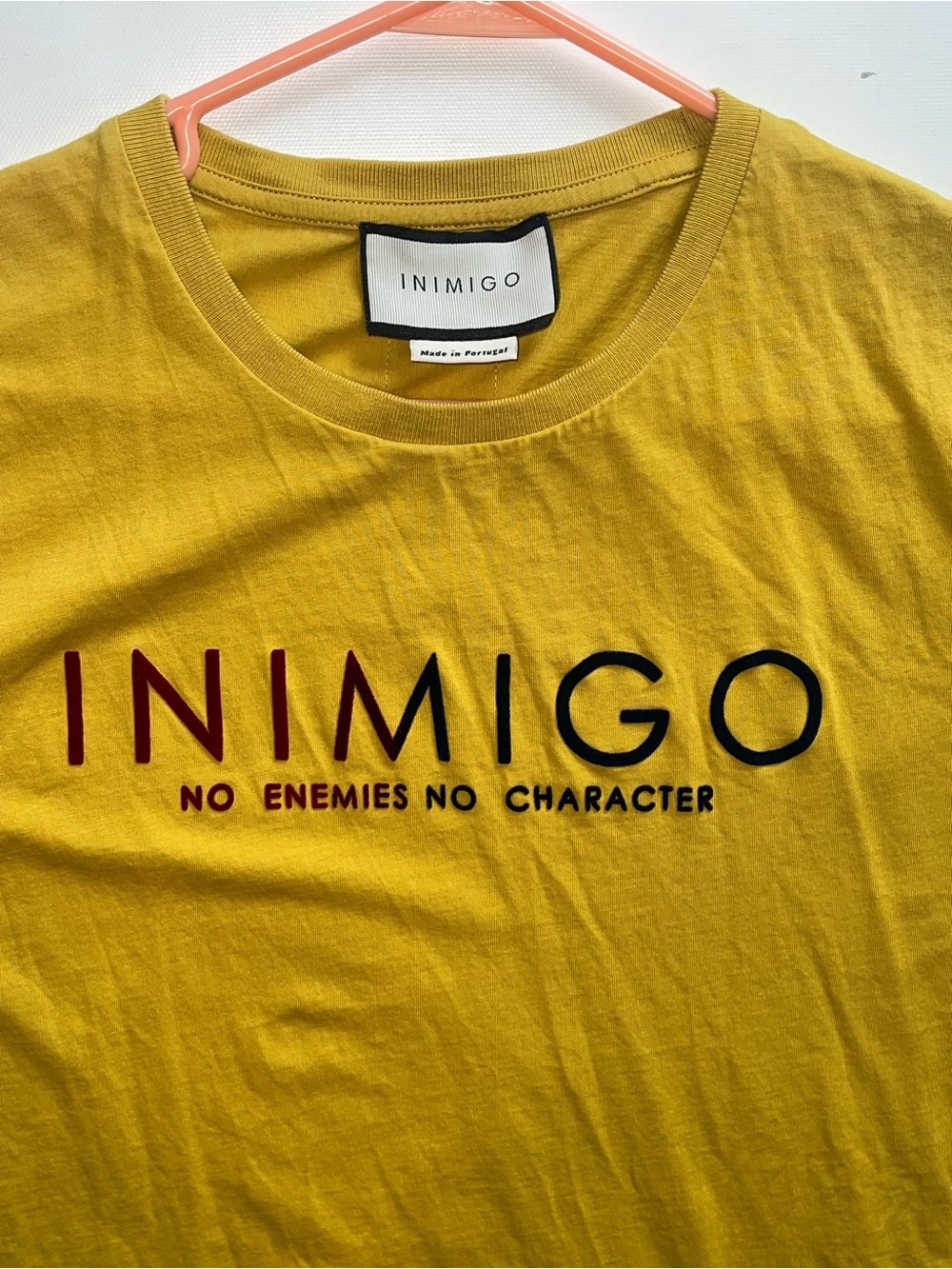 Men’s Short Sleeve Graphic Tee in Mustard Yellow